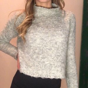Mock-Neck Sweater